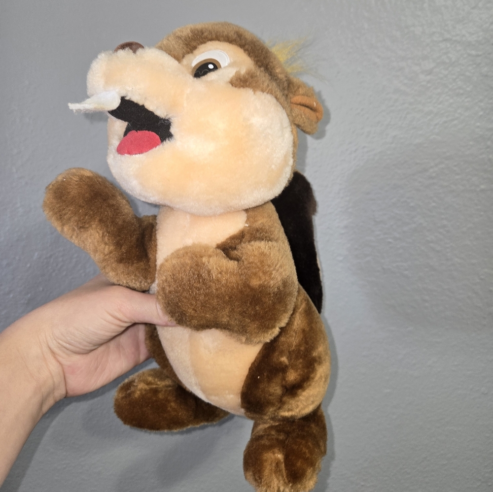 Vintage New Orleans Rare Brown Squirrel Plush